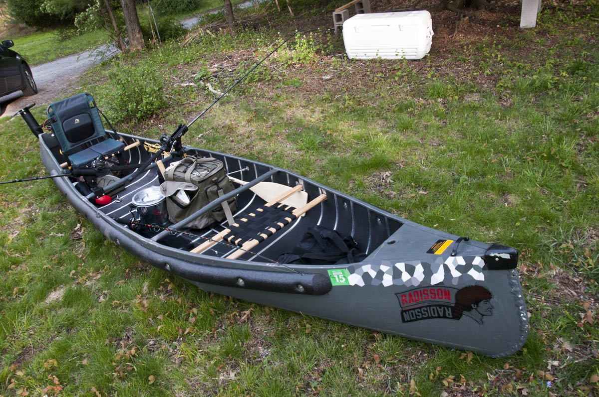 Canoe trolling motor battery